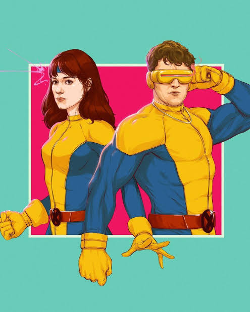 Daisy Edgar-Jones como Jean Grey e Paul Mescal como Ciclope por Joe Kim.