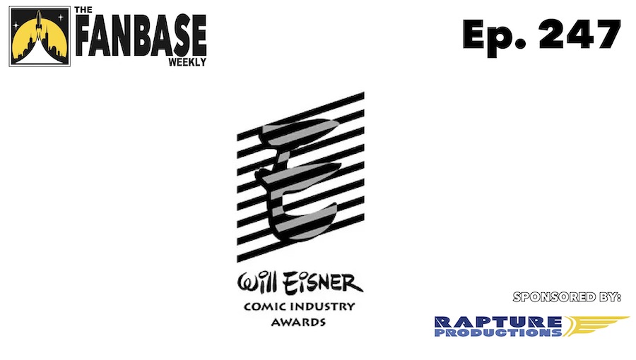 Ep. #247 of THE FANBASE WEEKLY #Podcast Is Now Live with @rayfawkes (@MadCaveStudios' SANCTION) & @thatkevinsharp Discussing the 2024 #Eisner Nominations & More of the Latest #Geek #News | On @ApplePodcasts & @Fanbase_Press | Sponsor: @RaptureBurgers fanbasepress.com/audio/podcasts…