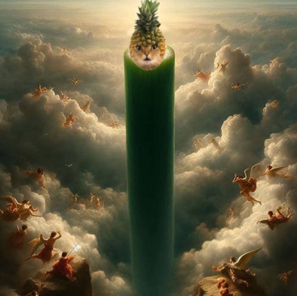 Pineapple Cat 🍍🐱 tweet media