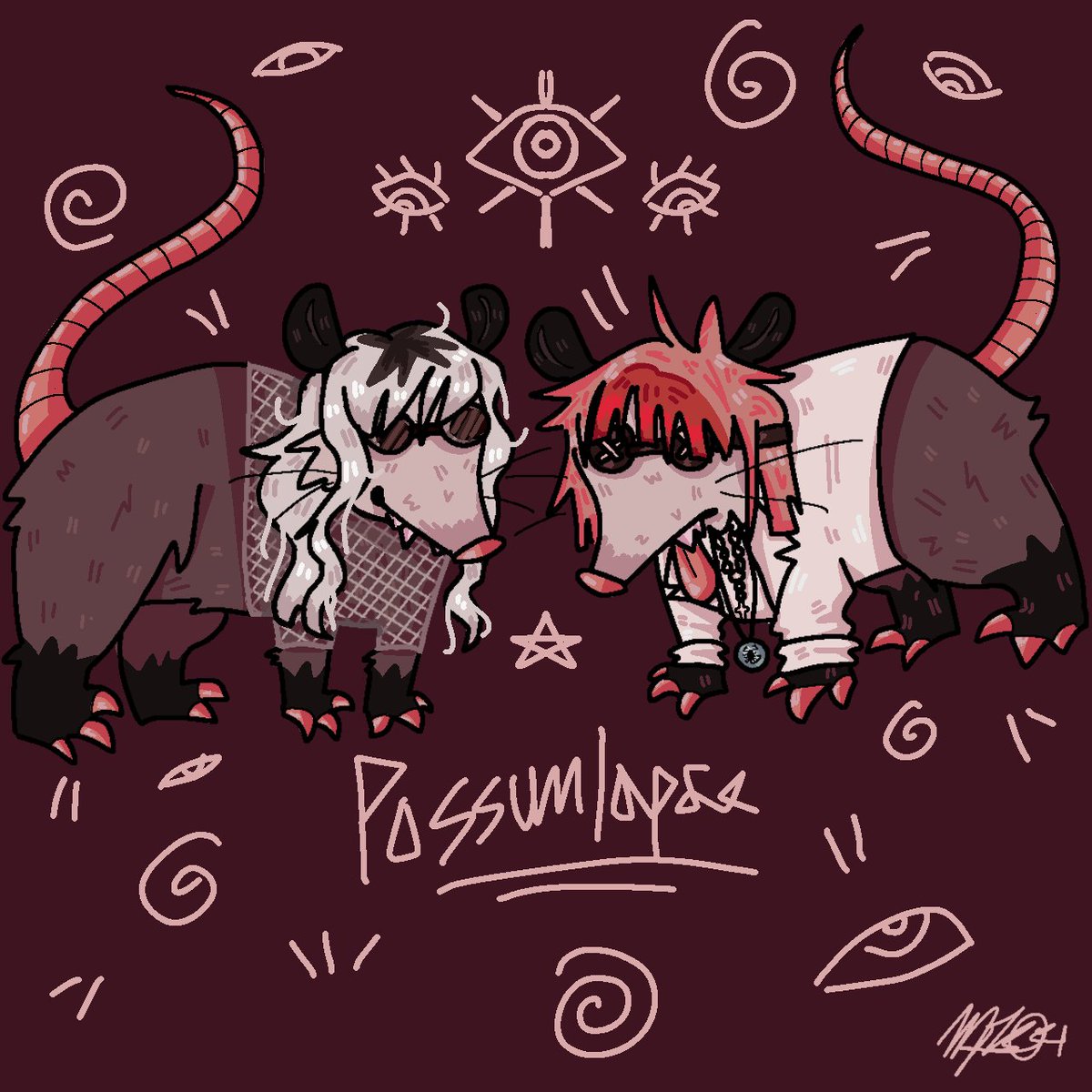 heliotropical's tweet photo. prolaps if they were pawsome
.
.
.
.
.
.
.
#band #fanart #machinegirl #killalters #art https://t.co/CcX8ST03eE