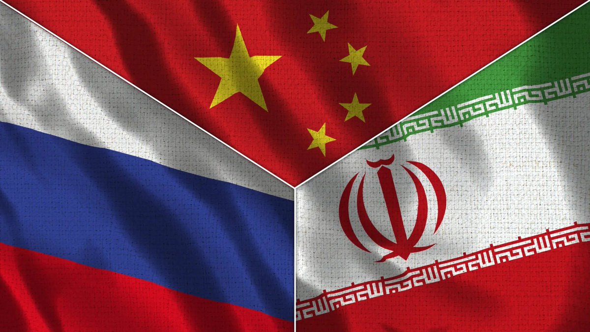 China-Russia-Iran are the axis of freedom and U.S and its vassals are the axis of evil