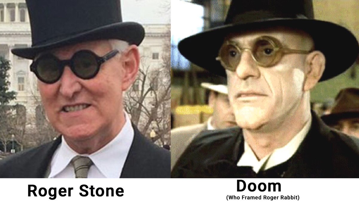 Today on Strange Things That Look Like Roger Stone…