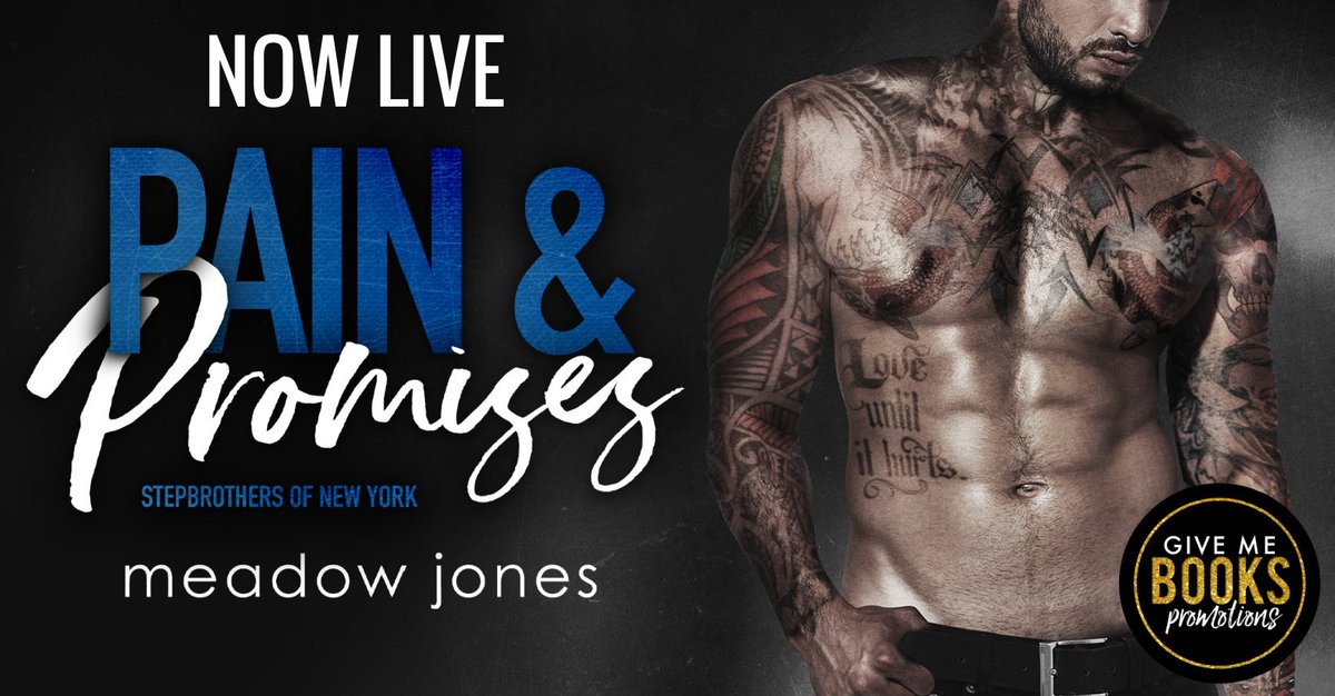 #NEW #KU I'm torn between my past and a future with him, but I soon believe I can have both. Pain & Promises by Meadow Jones #StepbrothersofNewYork bit.ly/3UX5ZZ7 @GiveMeBooksPR
