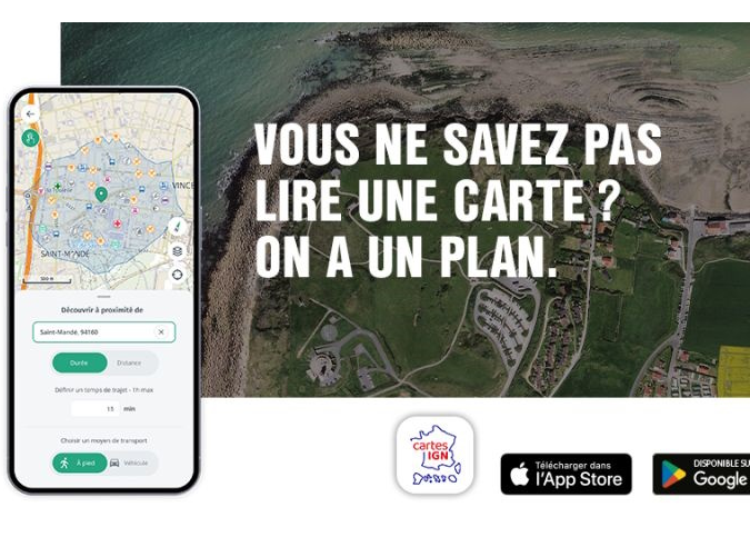 Cartes IGN, une application mobile pour découvrir la France autrement dlvr.it/T794XN