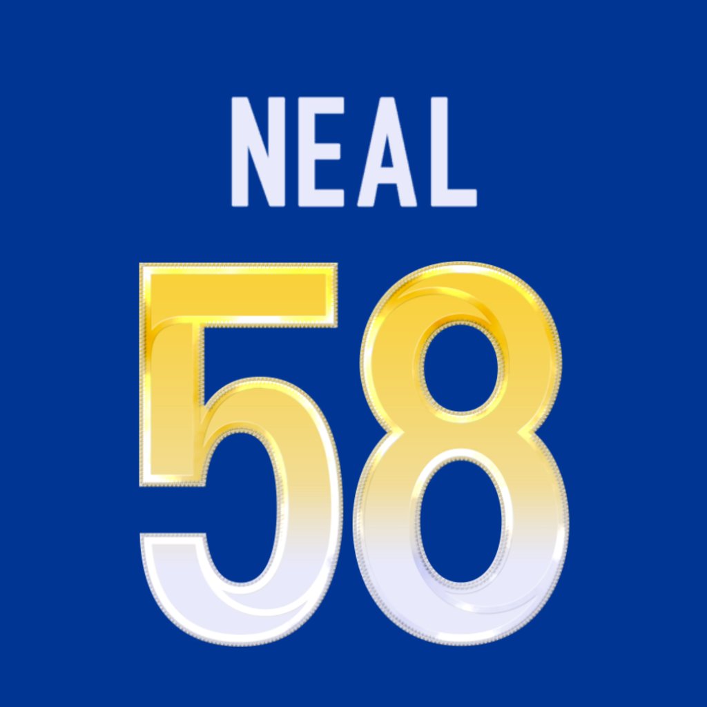 Los Angeles Rams LB Eli Neal (@EliasNeal24) is wearing number 58. Last assigned to DeAndre Square. #RamsHouse