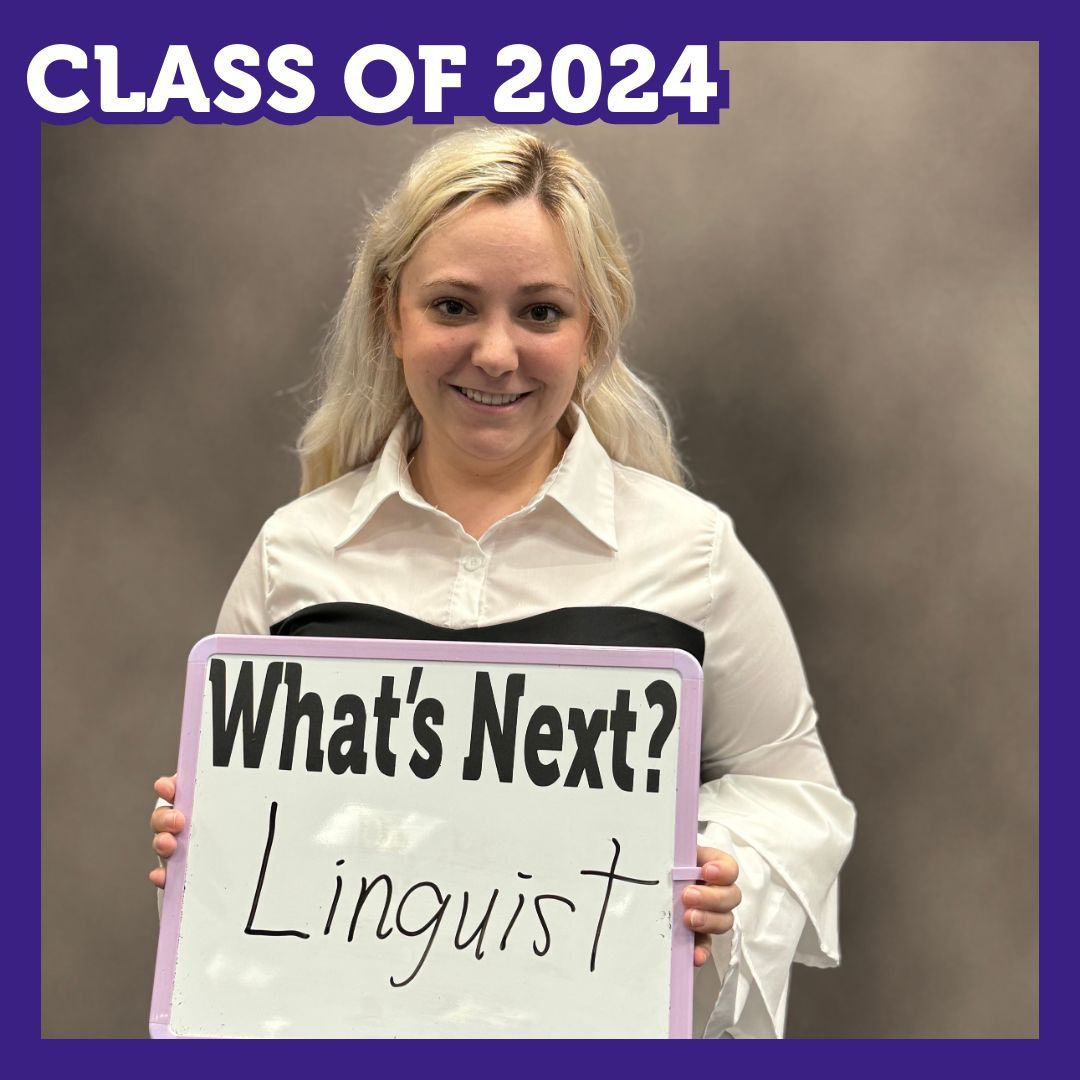 Congratulations to Macy Dame ’24 on her new position as analytic linguist at Metlang, LLC!

#Classof2024 #WhatsNext #TheWesleyanWay