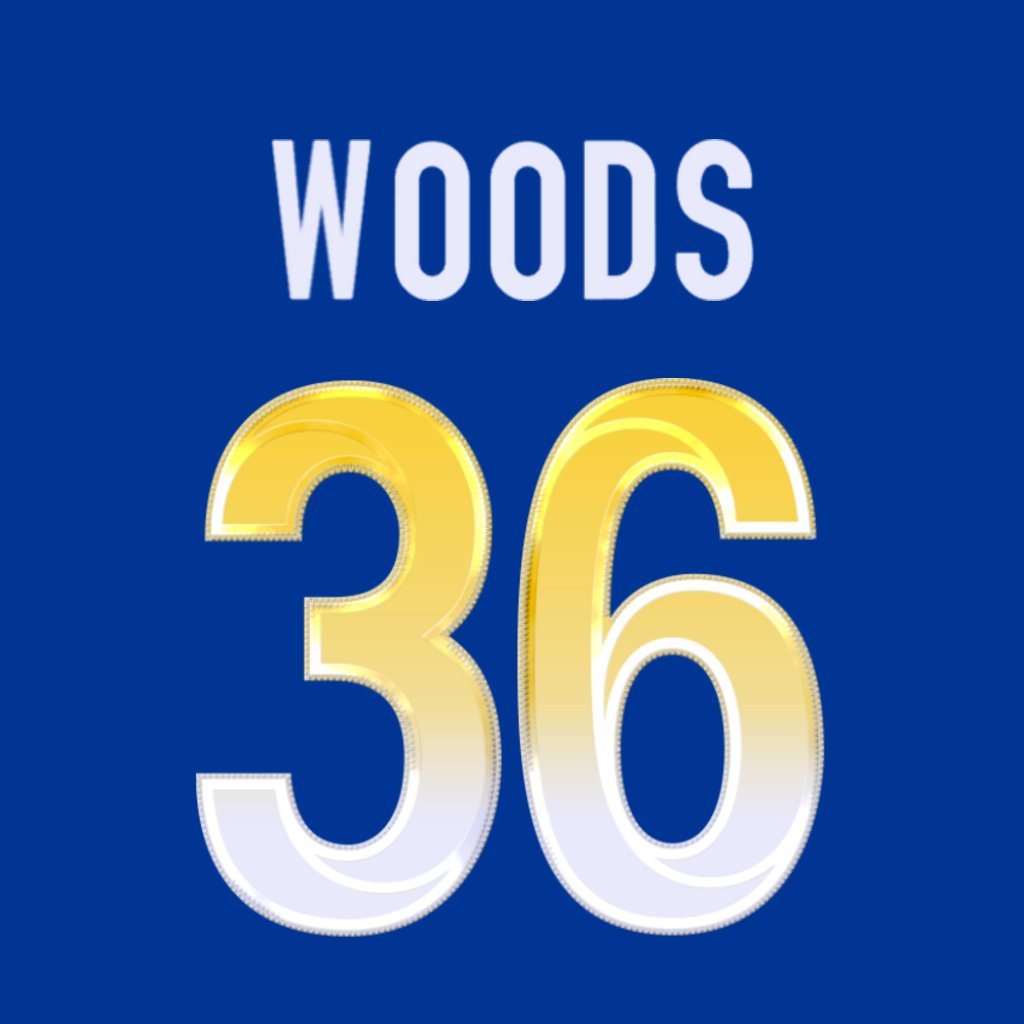 Los Angeles Rams DB Charles Woods (@c_woods9) is wearing number 36. Last assigned to Vincent Gray. #RamsHouse