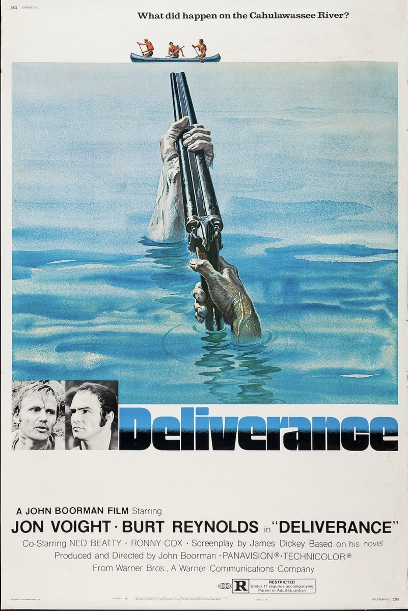 Next in #FilmClub is John Boorman’s DELIVERANCE (1972). Watch beforehand and come discuss Mon 5/27, 4pPT on @Clubhouse. 
clubhouse.com/invite/JJ7HNKw…