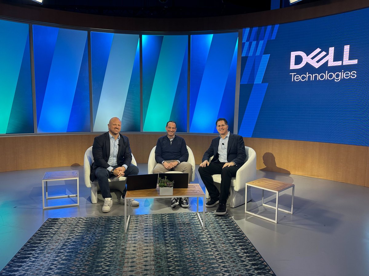 Six Five Media (@thesixfivemedia) on Twitter photo .<a href="/MichaelDell/">Michael Dell 🇺🇸</a> sits down with <a href="/PatrickMoorhead/">Patrick Moorhead</a> and <a href="/danielnewmanUV/">Daniel Newman</a> to talk the theme of this remarkable day — AI transformation.
What's needed to make the most of this crucial time in history? Innovation at an extraordinary pace. That's just what <a href="/DellTech/">Dell Technologies</a> is delivering with the .<a href="/MichaelDell/">Michael Dell 🇺🇸</a> sits down with <a href="/PatrickMoorhead/">Patrick Moorhead</a> and <a href="/danielnewmanUV/">Daniel Newman</a> to talk the theme of this remarkable day — AI transformation.
What's needed to make the most of this crucial time in history? Innovation at an extraordinary pace. That's just what <a href="/DellTech/">Dell Technologies</a> is delivering with the