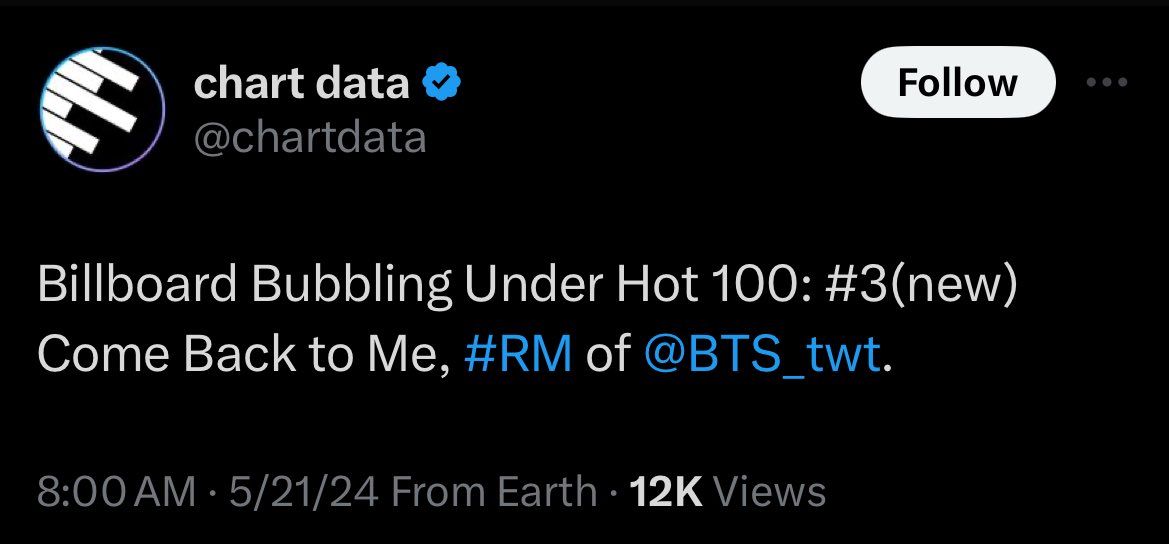 LOST! better beat CBTM and actually ENTER the Hot100 charts

chart higher in the Global 200 and Global Excl. US charts as well

ARMY PLEASE KEEP STREAMING AND BUYING CBTM AND GET READY FOR RPWP THATS DROPPING ON FRIDAY