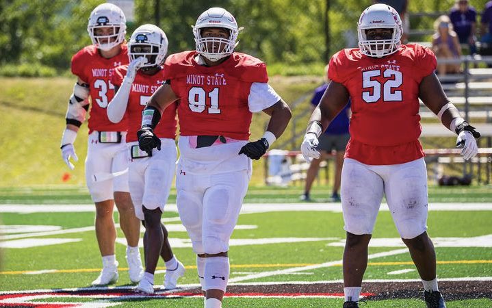 After a great conversation with <a href="/Coach_D_Mac/">Darryl McBride Jr</a> I am blessed and honoured  to receive my first division 2 offer from <a href="/MSUBeaversFB/">Minot State Football</a> #WADL 🦫
<a href="/coachshields/">Ian Shields</a> <a href="/CoachJay98/">Jeremiah Elisha Johnson</a> <a href="/CoachFam/">Coach Mike Famiglietti “Fam”</a> <a href="/TomSimi/">Tom Simi</a> <a href="/BraedenVolk/">Braeden Volk</a> <a href="/Coach_Roth/">Jake Rothschiller</a>