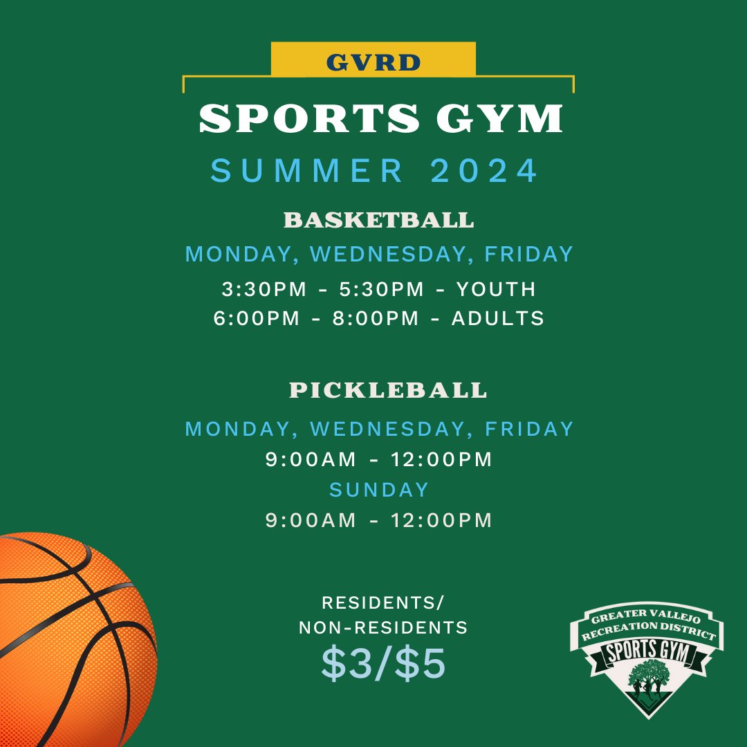 Greater Vallejo Recreation District tweet media