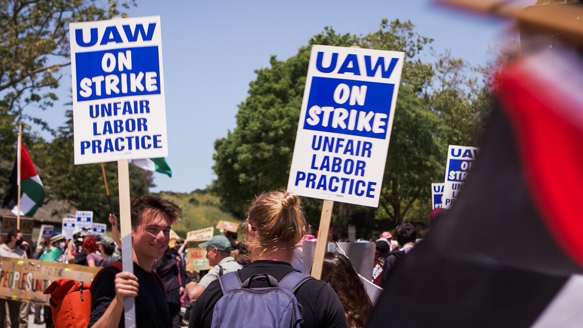 Today, UC Santa Cruz workers became the first to stand up and withhold their labor. UC should remedy its unfair labor practices now or prepare for more in the very near future. #StandUpUC