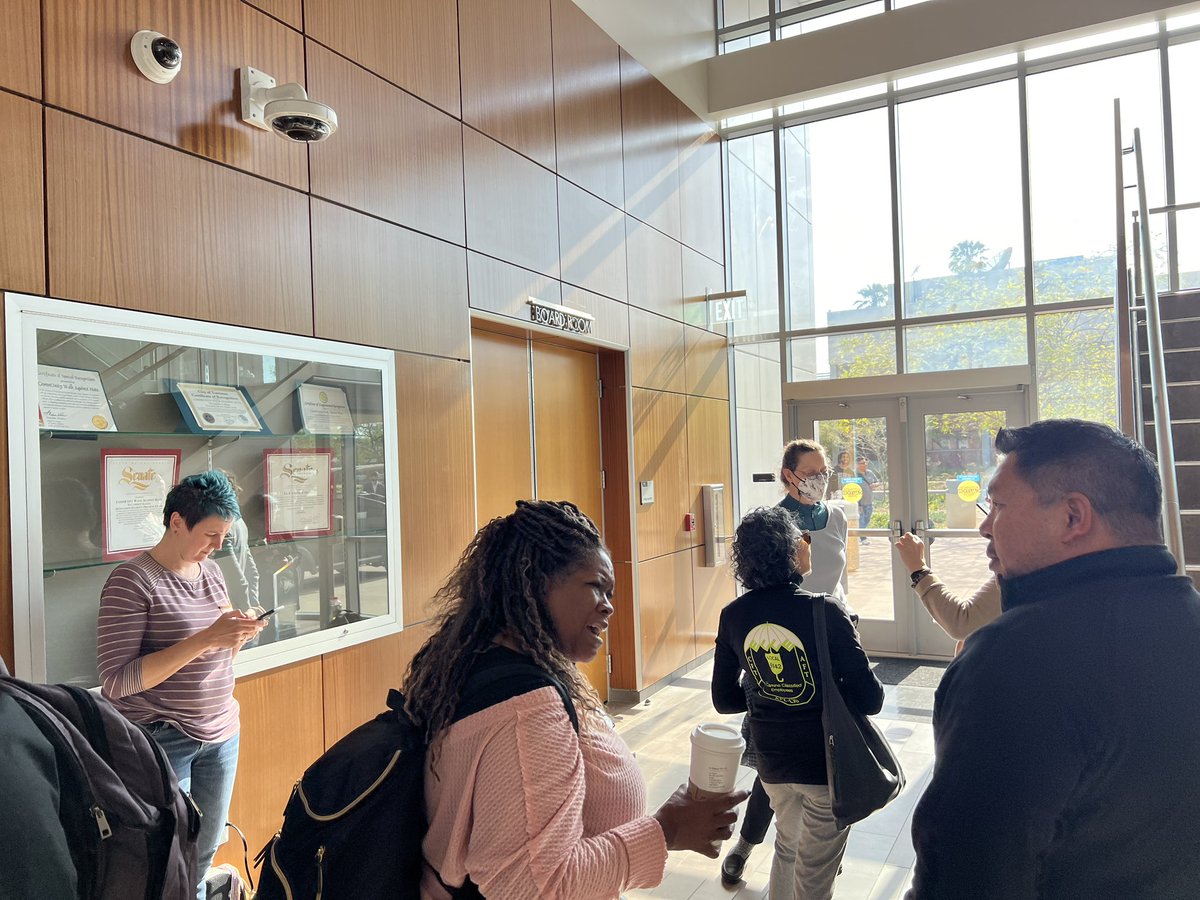 The May 20 Board of Trustees meeting, which takes place in the Administration Building, has not started yet.
#eccunion