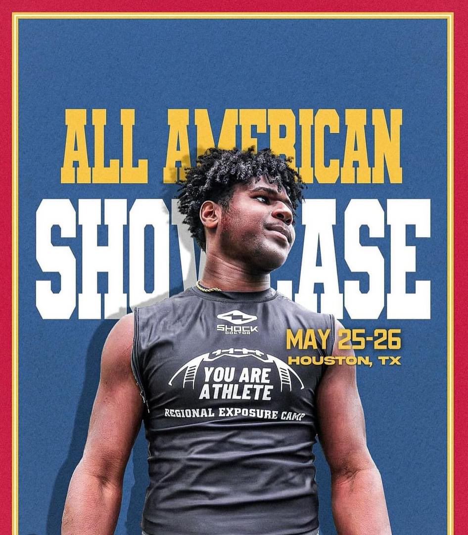 Glad to be back at @youareathlete All-American Showcase this weekend with some great talents from across the country… Who will be Top Performers at this years Camp! @rivalsdotcom @shockdoctor #DAB