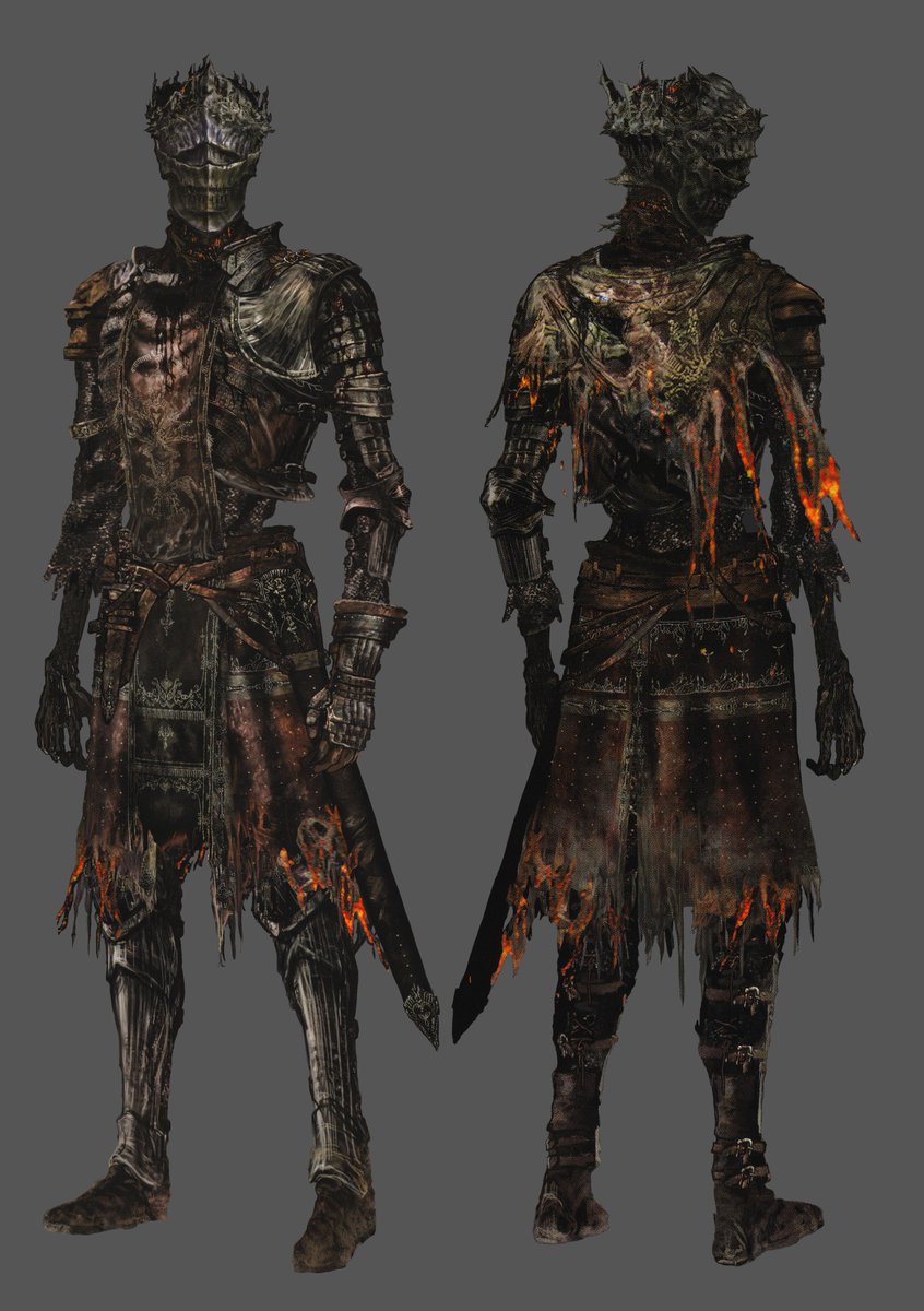 FromsoftHoarder's tweet image. Dark Souls 3 - Firelink Armour