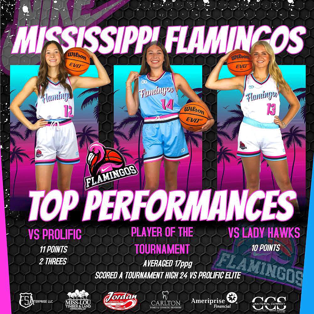 Mississippi Flamingos AAU tweet media