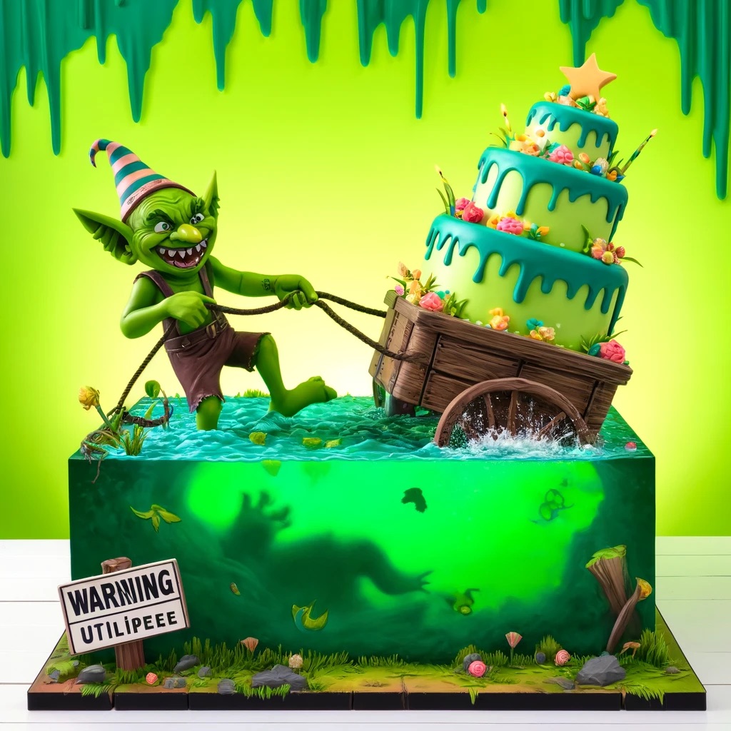 Wet enough cake for your liking ya weird little gob? Stinks of Utilipee.. 
<a href="/goblintown/">goblintown</a>