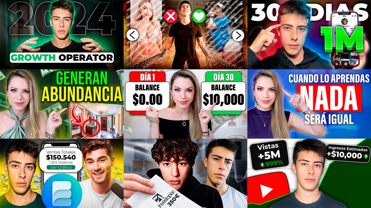 Maquinoxia | Thumbnail Designer tweet media