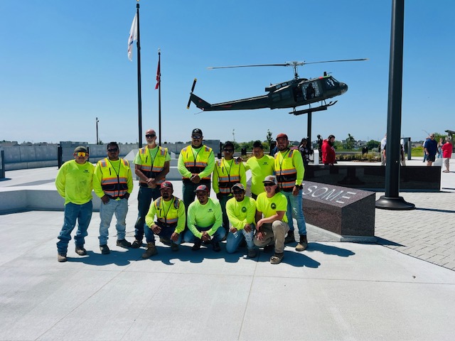 More than just concrete! Today, we joined <a href="/HawkinsCCOmaha/">Hawkins Construction Company</a> to celebrate the <a href="/NvvmFoundation/">NVVM Foundation</a> Vietnam Veterans Memorial project with lunch on-site. It has been an honor to be part of this project! We hope to see you at the Opening Day ceremony on June 6!