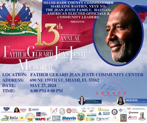 Join us in honoring the life and legacy of Father Gerard Jean-Juste #mdcdistrict2