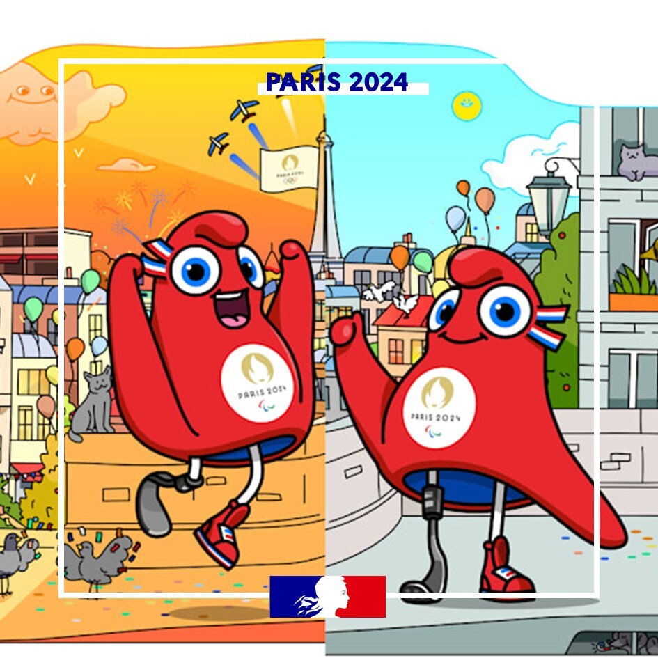 #Paris2024

J-1️⃣0️⃣0️⃣

Dans 100 jours, la France organisera pour la 1ère fois de son histoire les Jeux Paralympiques 🏆 

👩‍🦽 4 400 athlètes
🥎 23 disciplines
🥇 549 épreuves

Rendez-vous le 28 août pour la cérémonie d'ouverture 🎇

 #jeuxparalympiques #athletes #28aout