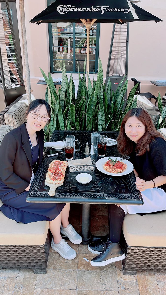 Reunion with scientific father and sister at ATS!