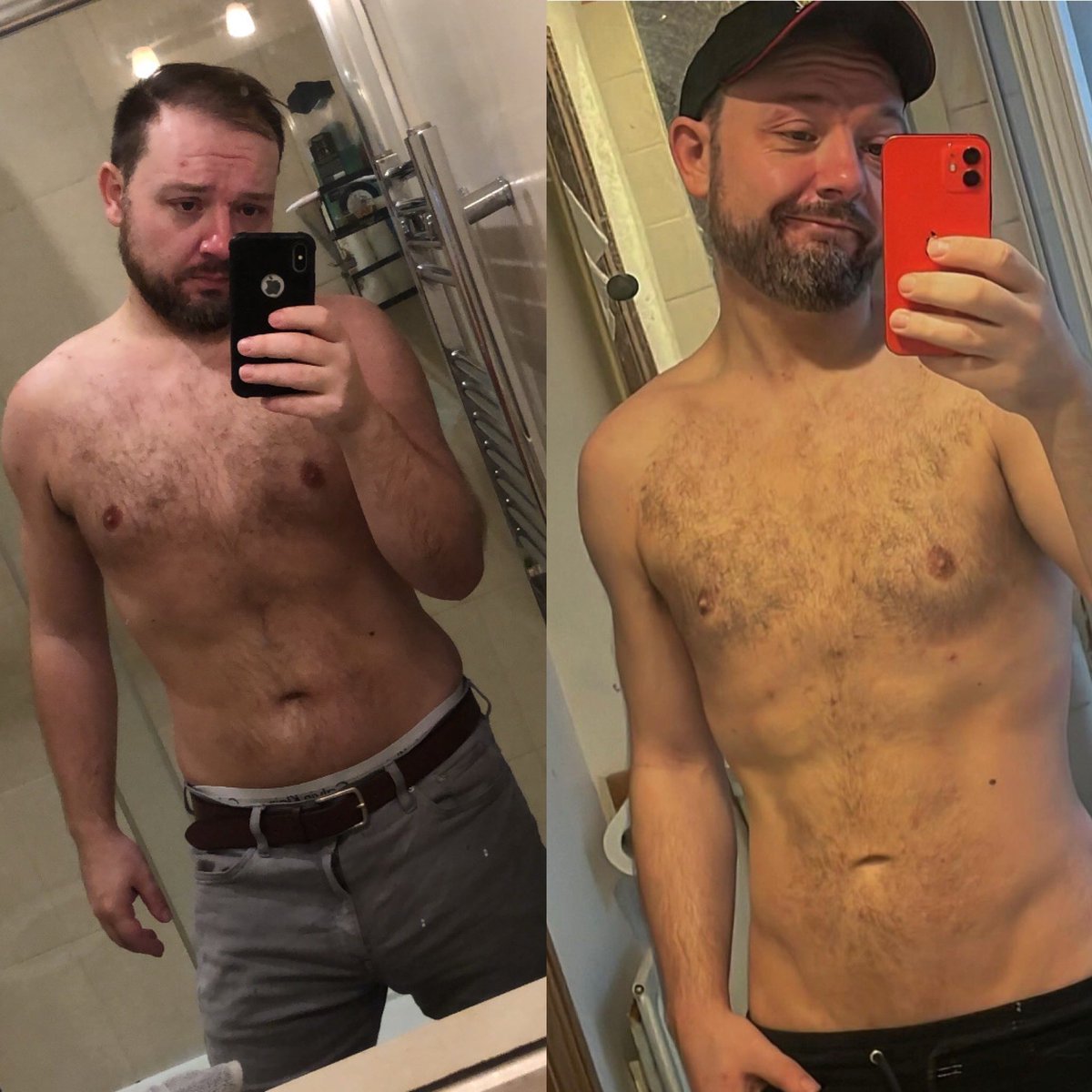 January 2024 to May 2024. This year I promised myself I’d get in shape and lose some weight. 5 months in and I’m a little proud of myself. Gym 4 times a week, serious diet and portion control. #weightloss #fitness #lgbt