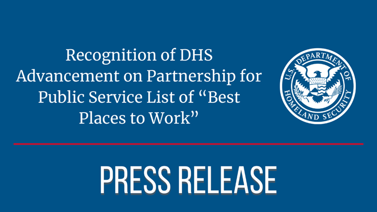 .@publicservice and @BCG, in collaboration with the @washingtonpost, released the “2023 Best Places to Work in the Federal Government” rankings and DHS ranked as the most improved large agency. Learn more ⬇️ dhs.gov/news/2024/05/2…