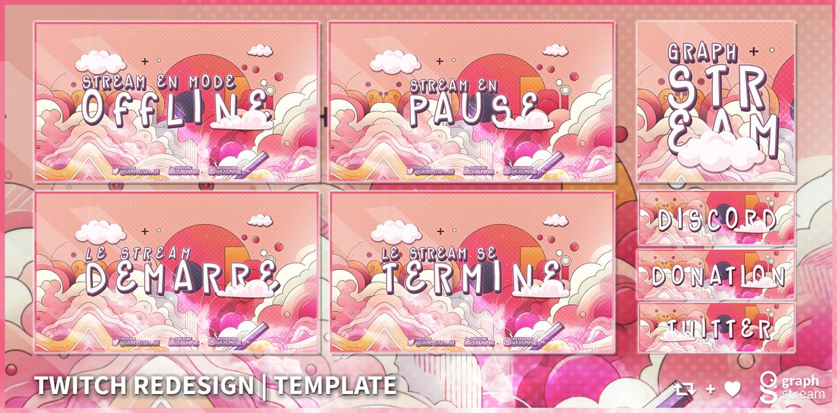 GraphStreamFR's tweet image. Un overlay comme celui-ci te plait ? 👀

Mes commandes sont ouvertes !  #overlay #twitch #mesing #youtube #kick #streams 

📷 graphstream.fr