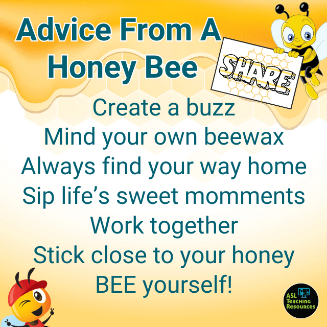 🐝🌎 Happy World Bee Day! Let's start the week with a buzz of motivation. Whatever you bee-lieve, you can achieve! #BeePositive #WorldBeeDay #MotivationalMonday #aslteachingresources