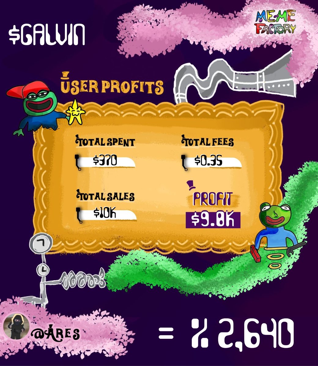 and yes we made $galvin too

fuck your alpha groups