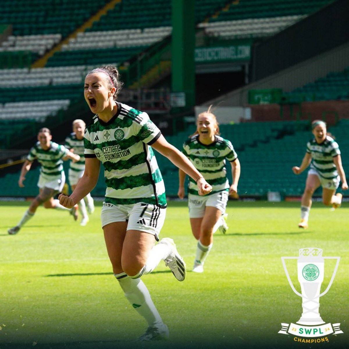 She’s one of our own!
Ccongratulations to Morgan Academy former pupil <a href="/amygallacherr/">Amy Gallacher</a> who scored a dramatic 90th minute winner to clinch the Women’s SWPL 1 title for her club <a href="/CelticFCWomen/">Celtic FC Women</a> yesterday. 
#iamambitious #inevergiveup  🤩