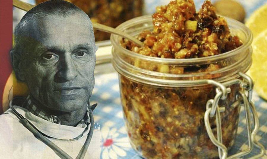 DR. AMOSOV'S PASTE  🫀 Dr. Amosov's paste is a unique mixture of honey and dried fruits, which was created by Mykola Amosov, a cardiac surgeon who made a number of research and discoveries in the medical field. He gave his patients this mixture after surgery to bring them back