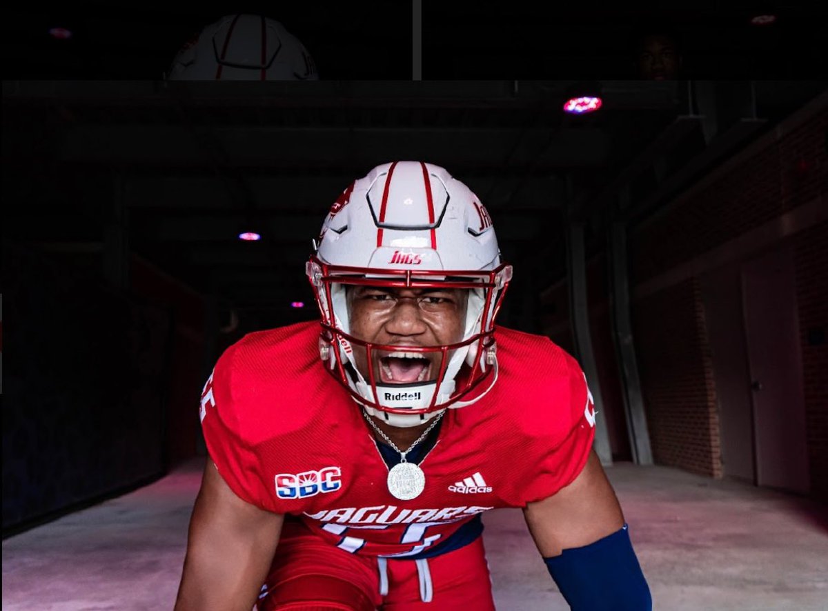 Jayden “JayHob” Hobson (@big55live) on Twitter photo 🐆🔴COMMITTED 🔵🐆#JSUP #NewHome #Blessed #letswork <a href="/JagsFB_Recruits/">South Alabama Football Recruiting 🏈</a> <a href="/CoachApplewhite/">Major Applewhite</a> <a href="/Coach_JO_/">Jason Onyebuagu</a> <a href="/RobEzell/">Rob Ezell</a> 🐆🔴COMMITTED 🔵🐆#JSUP #NewHome #Blessed #letswork <a href="/JagsFB_Recruits/">South Alabama Football Recruiting 🏈</a> <a href="/CoachApplewhite/">Major Applewhite</a> <a href="/Coach_JO_/">Jason Onyebuagu</a> <a href="/RobEzell/">Rob Ezell</a>