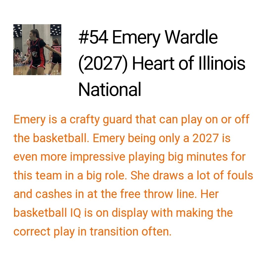 👀2027 Emy Wardle is 💪this a must 👀 player in July, coaches don't miss this kid this summer at Run for Roses and Elite40 17u!!
All college coaches saying the same thing: 'she is going to be REALLY good, cant believe she is a 2027'
❤️🖤 #hoifam #hoiproud #builtdifferent