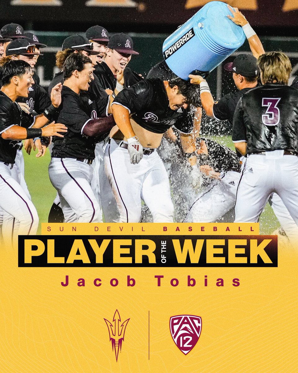 Toby Trotting to ANOTHER Player of the Week Award 😈

It’s the first time a team has ever won four-straight player of the week awards in the non-divisional format. 

#ForksUp /// #O2V