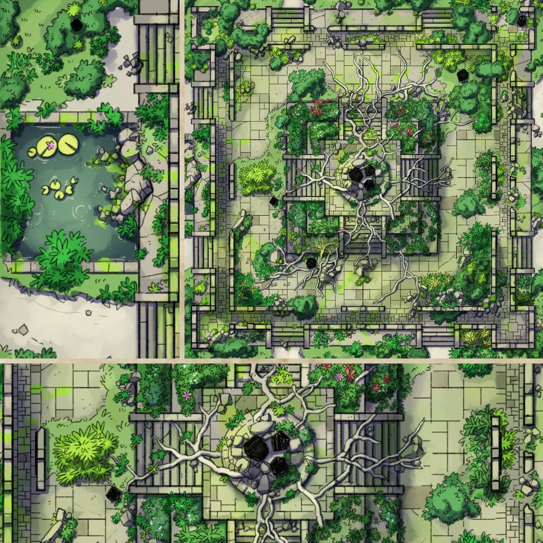 Thinking of taking your campaign to the tropics for some swashbuckling adventures? These maps are for you.

Grab them and more on our store: bit.ly/3msIjx0

#dnd #pathfinder2e #dndmaps #cartography #ttrpg #mapmaking #battlemaps #dungeonmaster #worldbuilding