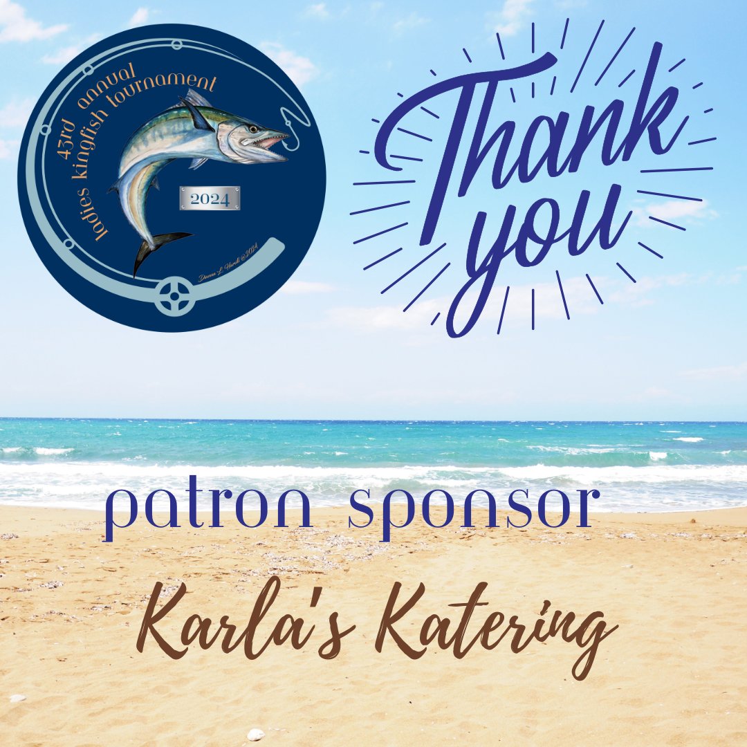 A BIG THANK YOU to our 43rd Annual LKT PATRON SPONSOR - Karla's Katering

#spichamber #KeepItLocalSPI #ChamberStrong #SmallBusiness #EatLocal #ShopLocal #PlayLocal #ReferLocal #HireLocal #SouthPadreIsland #SPI #PortIsabelTX #LagunaVista #LKT2025 #fishing #fishingtournament