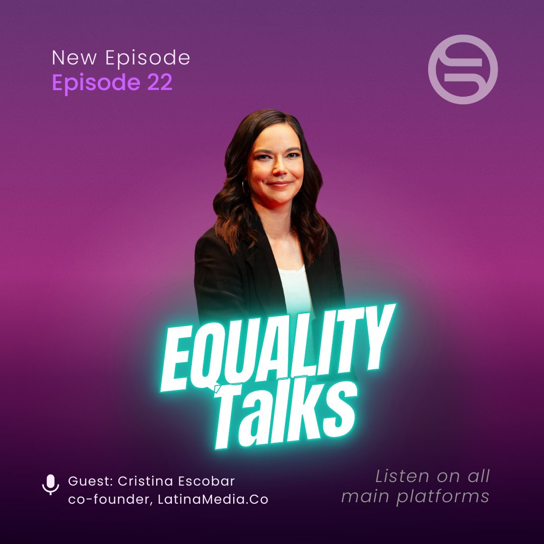 ERACoalition's tweet photo. 🎙️ Don't miss Ep 22 of #EqualityTalks hosted by @ElisaParker! Meet @cescobarandrade, co-founder of https://t.co/aI4s81FwXu & part of @ERACoalition Forward's team. She talks about Hollywood's critics & why we should rethink who influences art! #LatinaVoices https://t.co/PfCIc0xWgk
