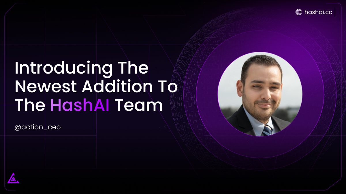 @action_ceo, Welcome to $HashAI! 🎉 We are proud to introduce the newest addition to the HashAI team, Action CEO! With a track record of deploying hundreds of miners and producing influential content for major projects like Helium and Flux, he offers unparalleled industry