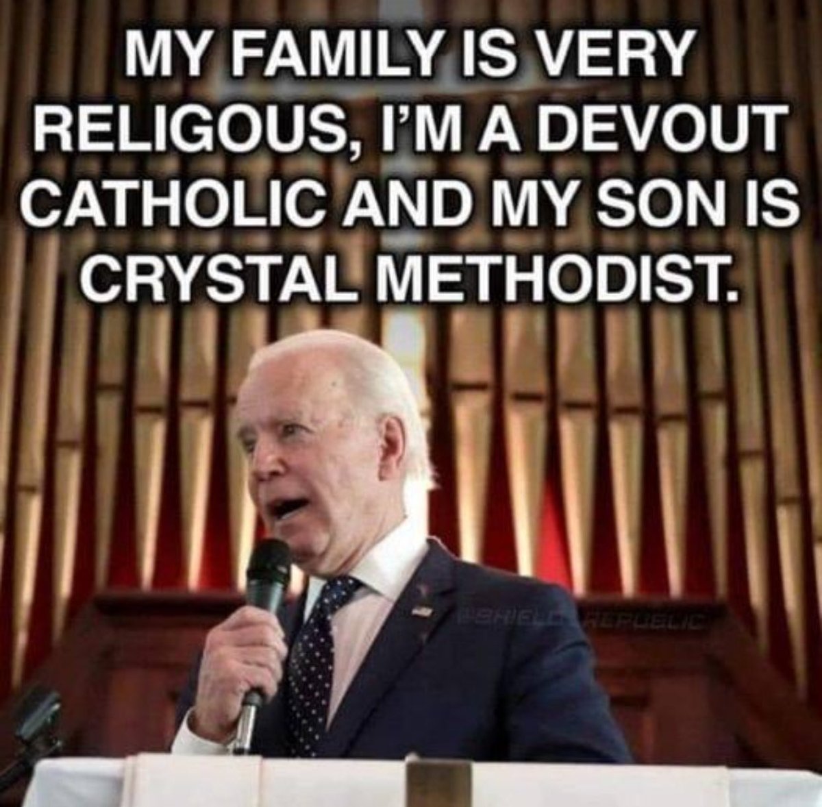 I can imagine him saying this.