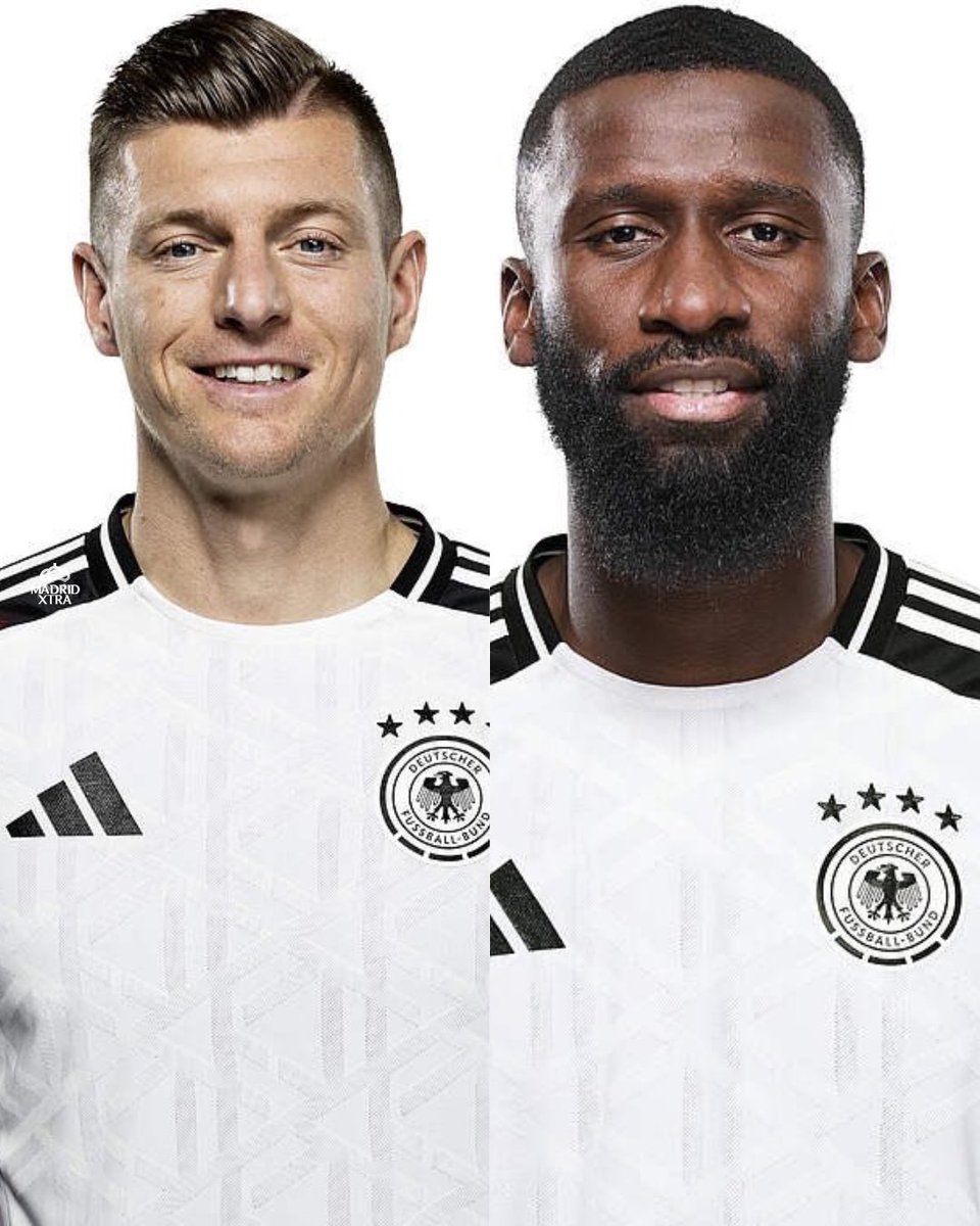 Toni Kroos x Antonio Rüdiger. 🇩🇪