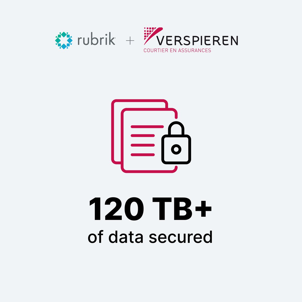 With @RubrikInc, <a href="/Verspieren/">Verspieren</a> was able to secure a large amount of #data quickly and efficiently…and are now on the path towards complete #CyberResilience!  Learn more about how Verspieren prepares to stay one step ahead of bad actors: rbrk.co/4aZwYcx