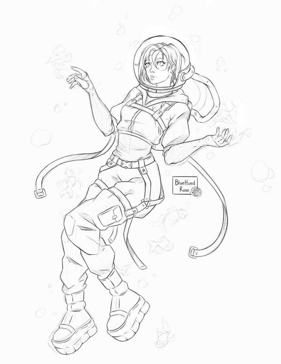 ✨🫧 New Sketch 🫧✨
.
#sketch #animeart