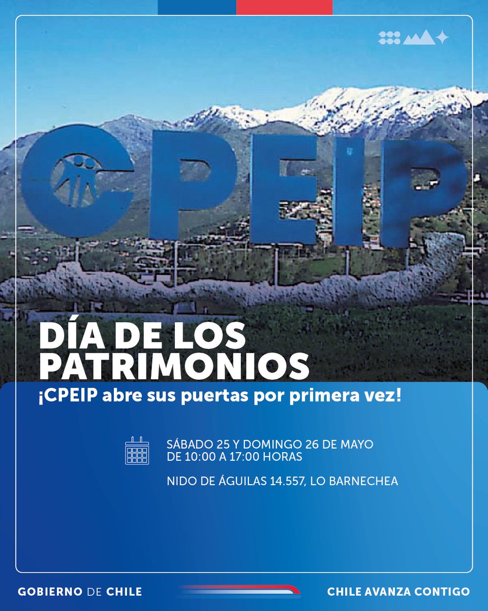 CPEIP_mineduc's tweet photo. Este año, por primera vez abriremos nuestras puertas a la comunidad para el #díadelpatrimonio celebración anual organizada por @culturas_cl que busca promover el disfrute, conocimiento y reflexión ciudadana sobre los patrimonios en Chile. https://t.co/26zbi0wyst