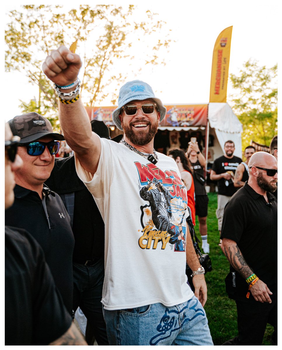 Allen Linquist (@aplvisuals) on Twitter photo KelceJam round 2 📈 couldn’t be happier to have been a part of this event again <a href="/tkelce/">Travis Kelce</a> KelceJam round 2 📈 couldn’t be happier to have been a part of this event again <a href="/tkelce/">Travis Kelce</a>