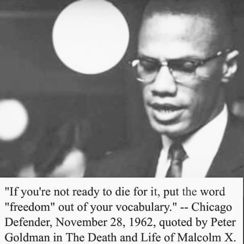 Malcolm X was right