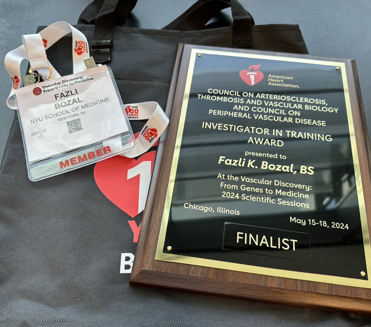 Fazli Bozal (@fazlibozal) on Twitter photo Had a fantastic time at #VascularDiscovery! It was an honor to present our work on Irg1 & itaconate in atherosclerosis and be a finalist for the Investigator in Training Award. Grateful for the opportunity to connect with everyone and see the amazing research!π«<a href="/ATVBCouncil/">ATVB Council</a> Had a fantastic time at #VascularDiscovery! It was an honor to present our work on Irg1 & itaconate in atherosclerosis and be a finalist for the Investigator in Training Award. Grateful for the opportunity to connect with everyone and see the amazing research!π«<a href="/ATVBCouncil/">ATVB Council</a>