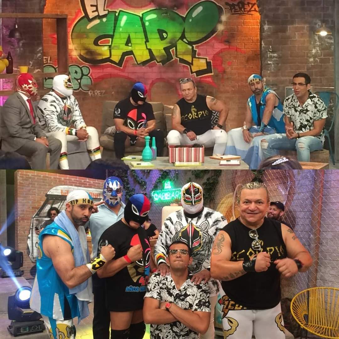 Recuerdo de hace 4 años con @elcapiperez en @LaResolana @fuerzaguerrera #luchalibre